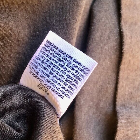 a.n.a. A New Approach Brown Cami Lace Trim Adjustable Straps - Picture 10 of 12